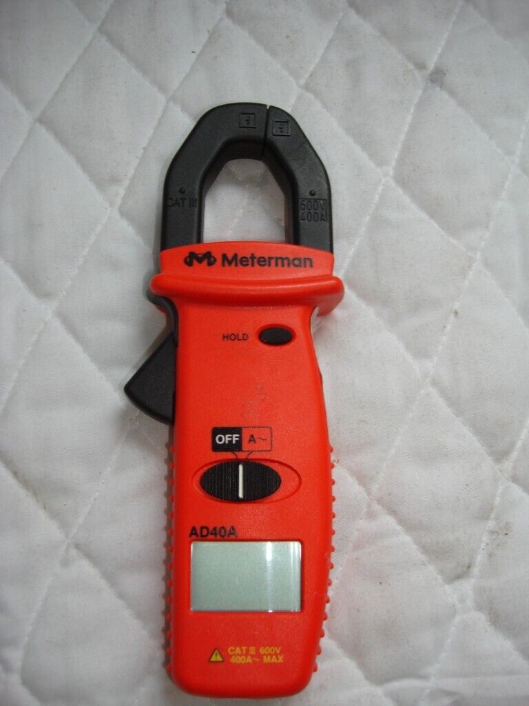 METERMAN AD40A DIGITAL MINI CLAMP VOLTAGE METER REMAN R22T7