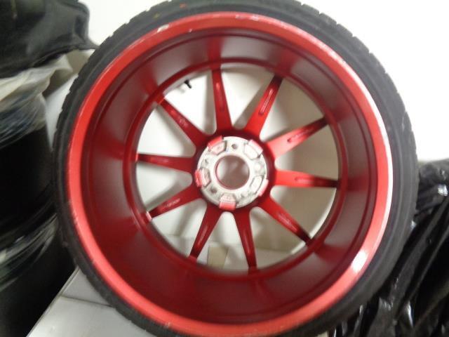 ROHANA RF01 RUBY RED 20X10 ET40 5X114.3 W/ LEXANI LX-20 265/30/20 NEW DAMAGED SR