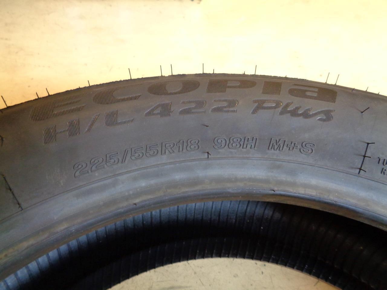 BRIDGESTONE ECOPIA HL 422 PLUS 225 55 18 98H SL ALL SEASON TIRE 004262 CQ1