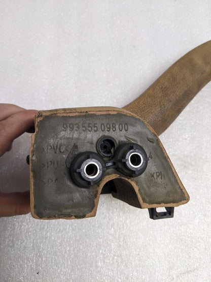 PORSCHE 99355509800 INTERIOR DOOR HANDLE BEIGE LEATHERETTE 94-98 993 USED R24