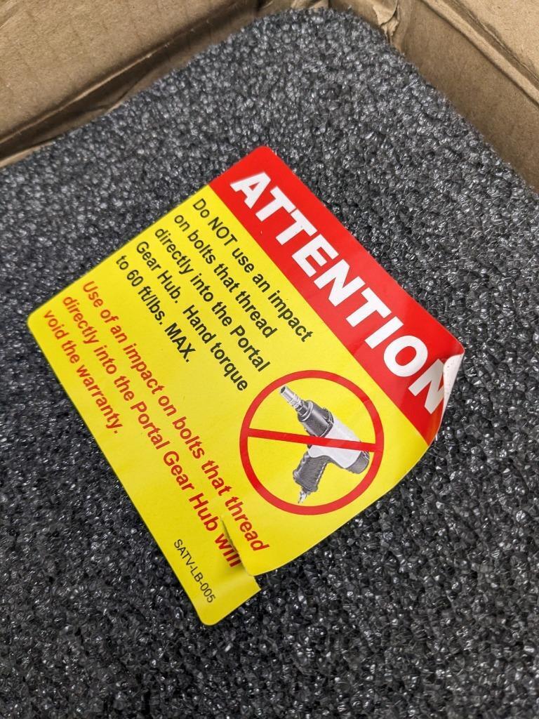 SUPERATV PGH6D07GB452B 6" PORTAL GEAR LIFT DUAL IDLER CAN-AM COMMANDER NEW R6