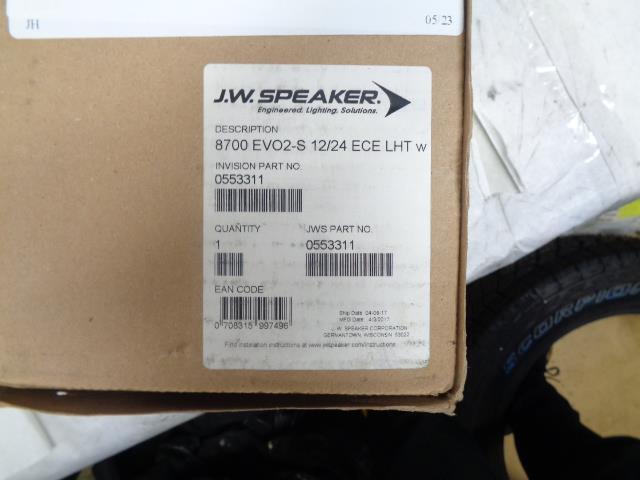 NEW JW SPEAKER 8700 EVO 2 DUAL BURN 7" ROUND LED HEADLIGHT 0553311 SR