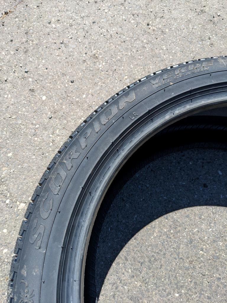 4 PIRELLI SCORPION VERDE AS  LAND ROVER PNCS P 275 40 22 108Y XL TIRES 2450900