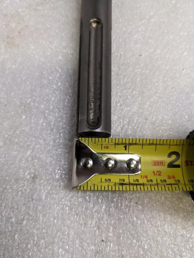 RAWL 08834 DRILL BIT 1" X 21" SDS MAX 16" DRILL DEPTH DAMAGED CUTTER USED R22T2