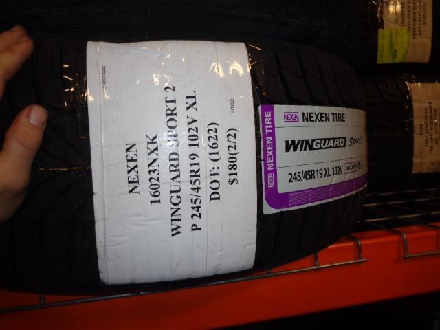 2 NEXEN WINGUARD SPORT 2 P 245 45 19 102V XL TIRES 16023NXK