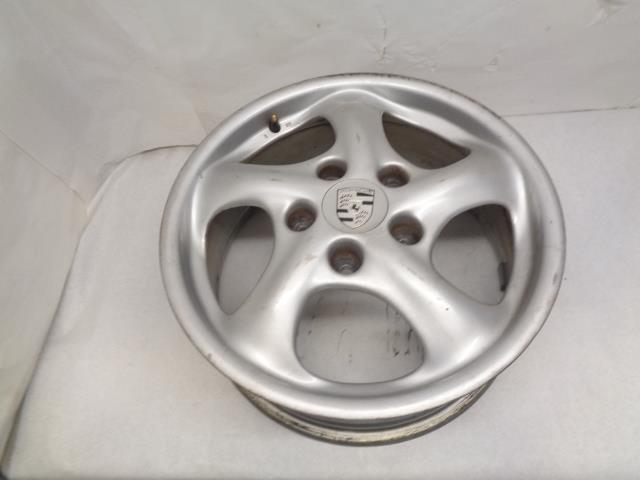 2 GENUINE PORSCHE TURBO TWIST FRONT WHEELS 17X7 ET55 5X130 996 362 124 0 WR