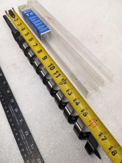 LENOX 31016 1" X 18" SHIP AUGER BIT DAMAGED CASE NEW D0