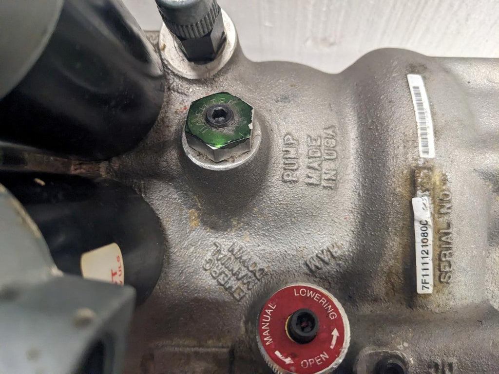 EECO HYDRAULIC UV-7B ELEVATOR ELECTRICALLY OPERATED CONTROL VALVE  500PSI BSR7