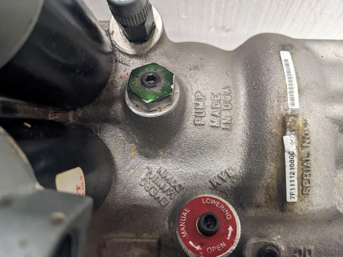 EECO HYDRAULIC UV-7B ELEVATOR ELECTRICALLY OPERATED CONTROL VALVE  500PSI BSR7
