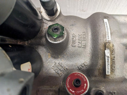 EECO HYDRAULIC UV-7B ELEVATOR ELECTRICALLY OPERATED CONTROL VALVE  500PSI BSR7