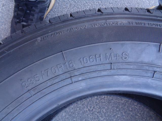TRAVELSTAR ECOPATH H/T BSW P 235 70 16 106H SL HIGHWAY TIRE LLSUV002 SU16