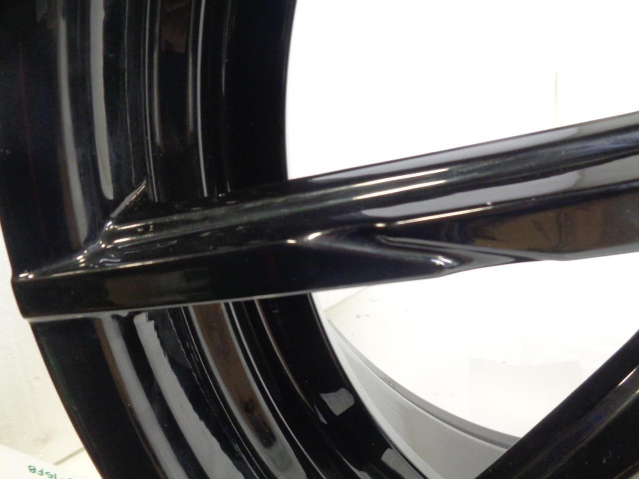 4 NEW LEXANI CSS-15 FULL BLACK 22X9 ET40 5X115 WHEELS 15CSS-2290-00-15FB SR