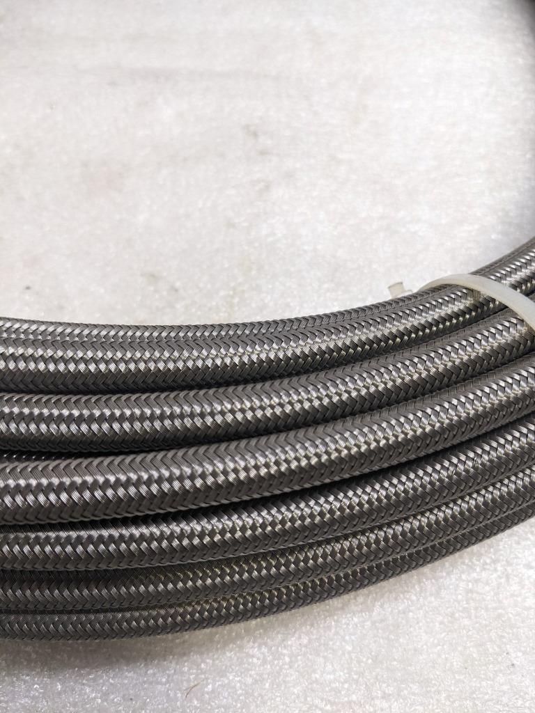 DANFOSS SC-6 EVERFLEX SS 304 TEFLON HOSE 168.5' OAL 0.31" ID 0.46" OD NEW R5