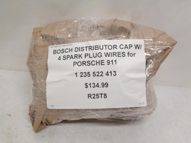 BOSCH DISTRIBUTOR CAP W/ 4 SPARK PLUG WIRES for PORSCHE 911 1 235 522 413 R25T8