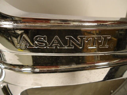 USED ASANTI ELT144 24x10 CHROME 3PC ALLOY WHEEL 5X120 23970 WR