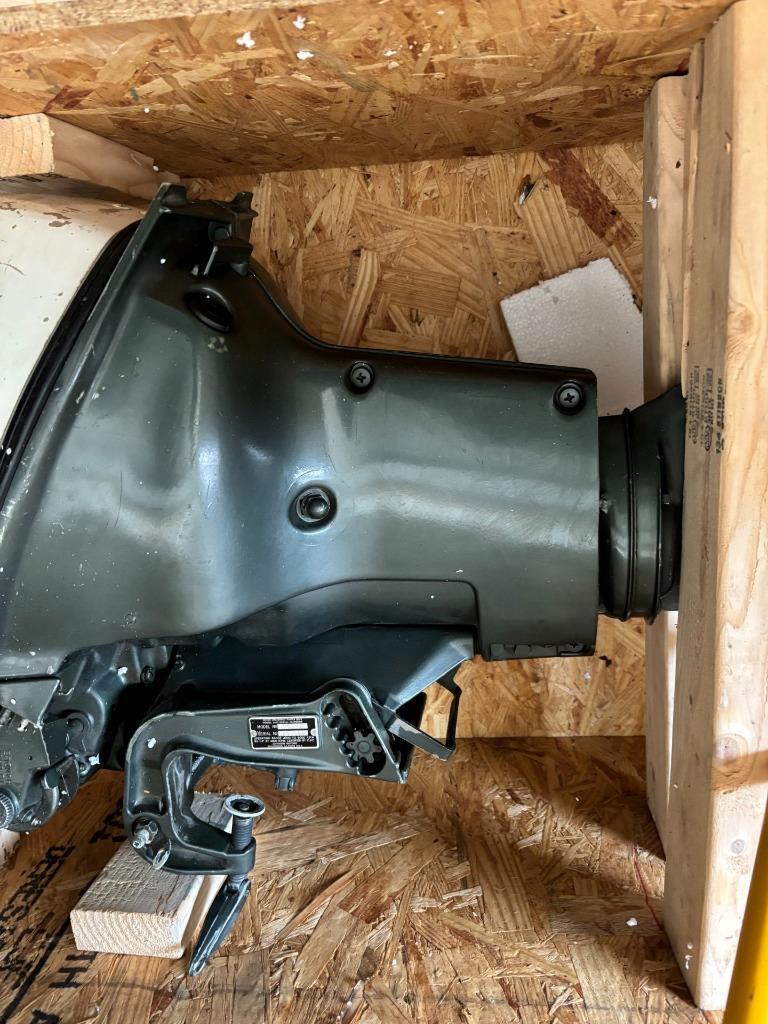 USED 1968 JOHNSON 9.5 HP OUTBOARD MOTOR MQ-14E B2