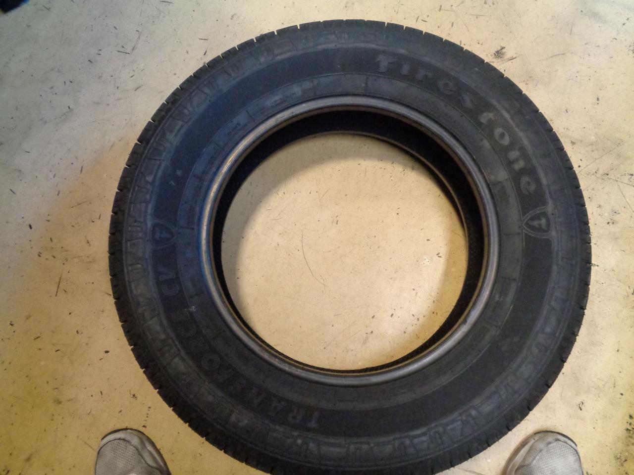 1 FIRESTONE TRANSFORCE CV LT 195 75 16 107/105R LRD 8PLY ALL SEASON TIRE 004708