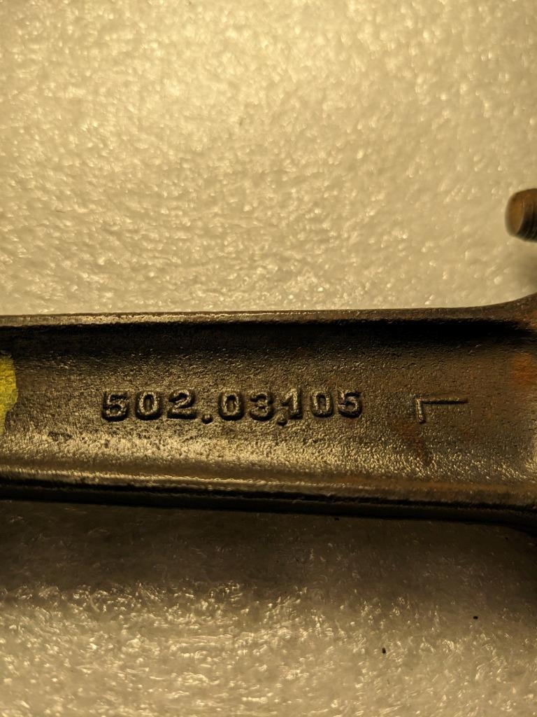 PORSCHE 356 CONNECTING ROD #4 50203105 62/1 USED R24