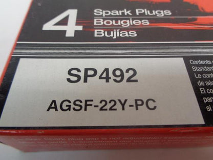 BRAND NEW MOTORCRAFT SPARK PLUG 4-PACK FORD SP492 R13T2