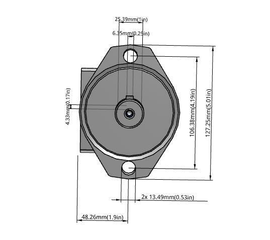 NEW PARKER TE0080AM100AAAA LIGHT DUTY MOTOR BSRG5