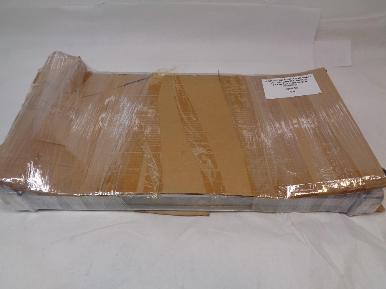 NORTHERN RADIATOR 5026P ALUMINUM RADIATOR APROX. 33x18.5x3 UNKNOWN FITMENT SR