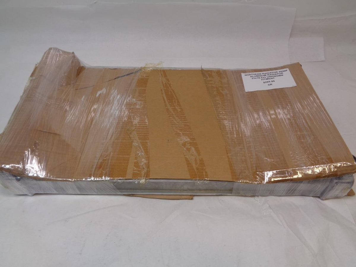 NORTHERN RADIATOR 5026P ALUMINUM RADIATOR APROX. 33x18.5x3 UNKNOWN FITMENT SR