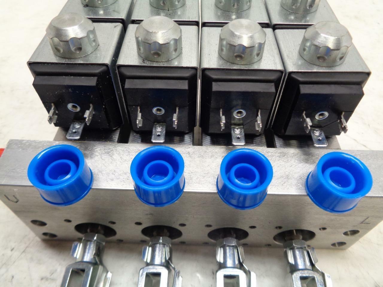 NEW HYDRAULIC CONTROL BLOCK WITH SOLENOID BLOCKS R11