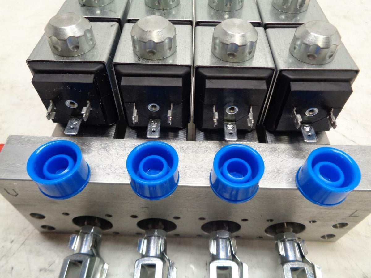 NEW HYDRAULIC CONTROL BLOCK WITH SOLENOID BLOCKS R11