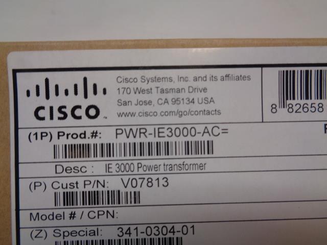NEW CISCO EXPANSION POWER MODULE CONVERTER PWR-IE3000-AC R4TB