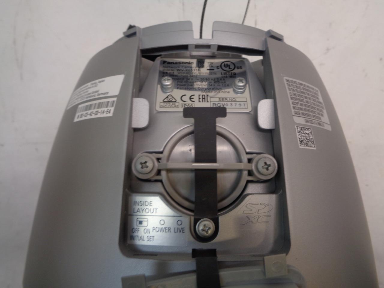 NEW Panasonic WV-X6531N 2MP Weather Proof PTZ Network Camera R4