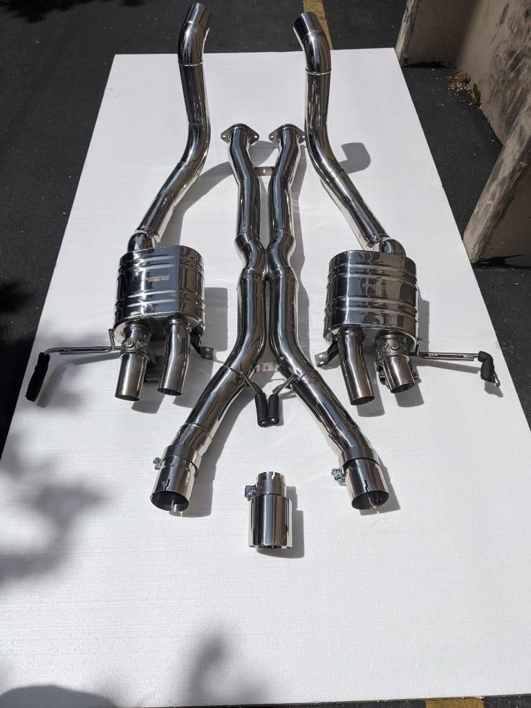 PARTIAL CORNERSTONE CPS-CBE-C7SS 3" CATBACK EXHAUST KIT FOR 14-19 C7 NEW B2