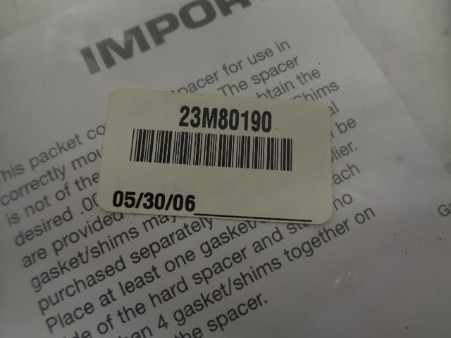 NEW MUNCIE POWER PRODUCTS PTO SPACER .190 8B SPACER 23M80190 R15T3