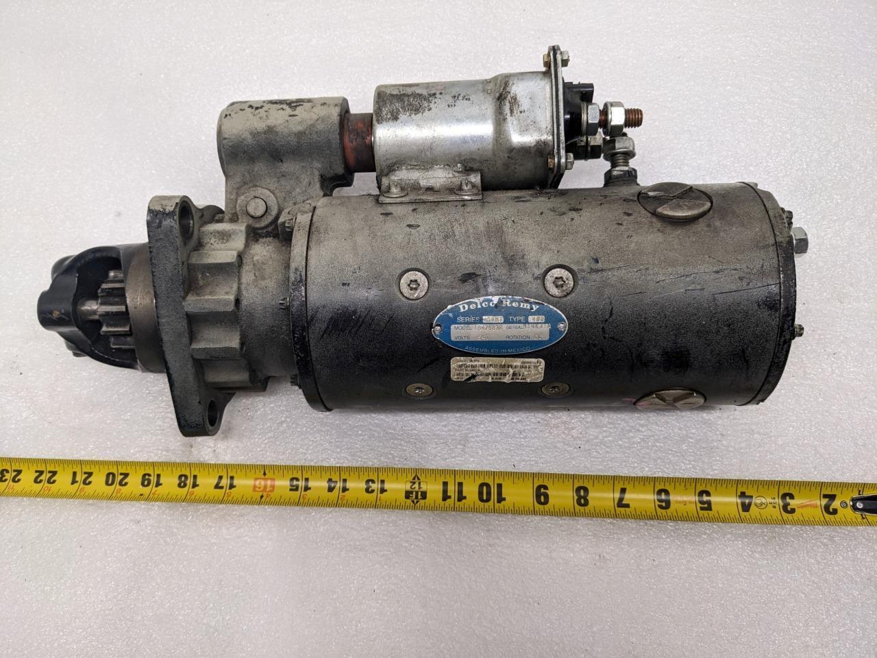 DELCO-REMY 10478830 STARTER Starter Motor 50MT Model 64V SAE 3 Mounted USED H1