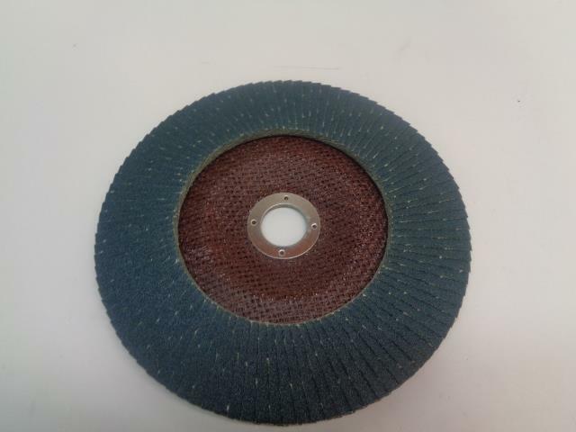 NEW 7 PACK OF RADNOR 7"x7/8" 80 GRIT ZIRCONIA ALUMINA FLAP DISK 64000888 R7TE