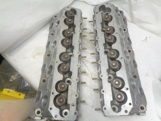 GENUINE SET OF PORSCHE 928 PORTED CYLINDER HEADS 928 104 348 3R I2