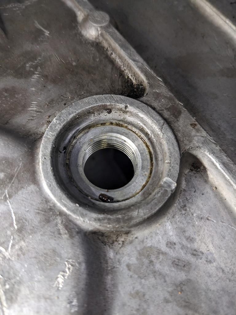 PORSCHE BOXSTER 987 05-08 ENGINE MOTOR OIL PAN/W PLATE 996107310CR USED 996B.G.L