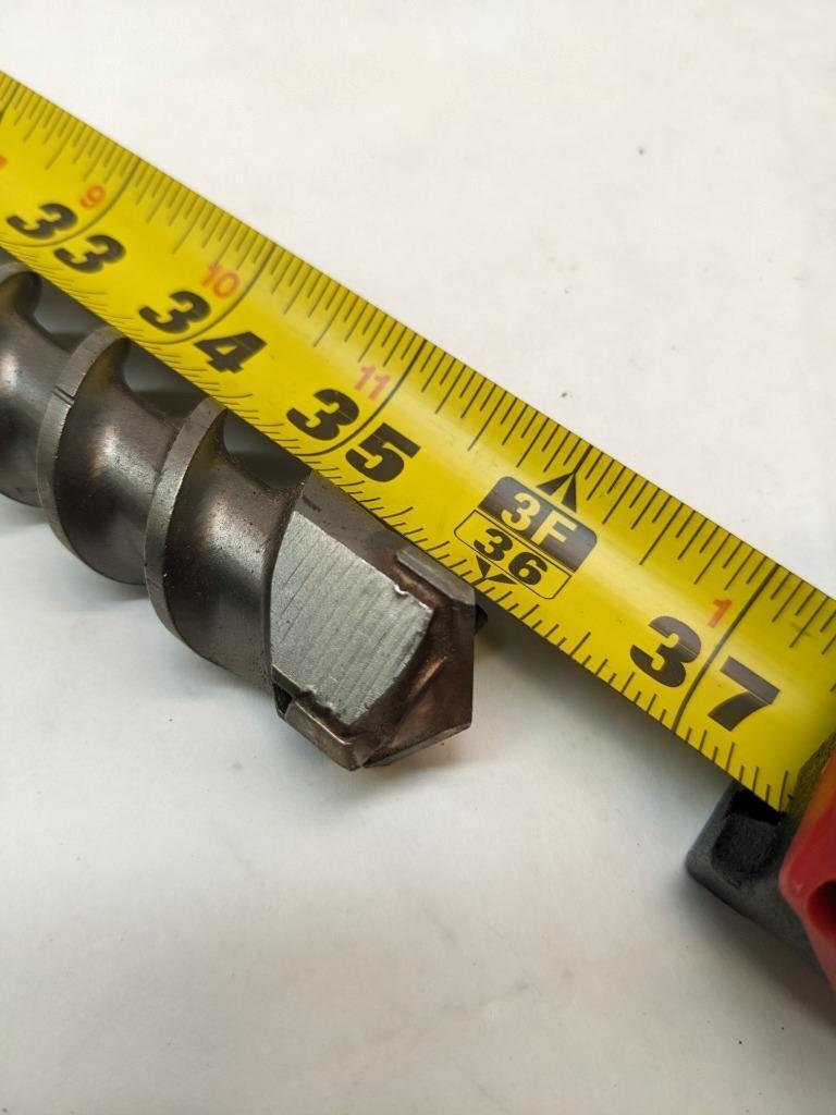 BOSCH ROTARY HAMMER DRILL 1" DRILL BIT 31" MAX DRILLING 39 OVERALL LG #2 NEW D0