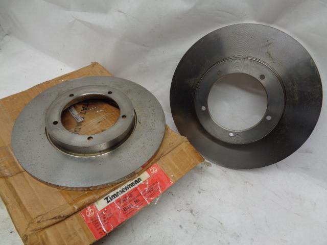 NEW PAIR ZIMMERMANN PORSCHE BRAKE DISC ROTORS 901 351 401 11 R25FLR