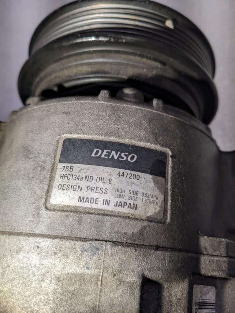 PORSCHE 911 996 DENSO AIR CONDITIONING COMPRESSOR 99612601151 USED 996BGL