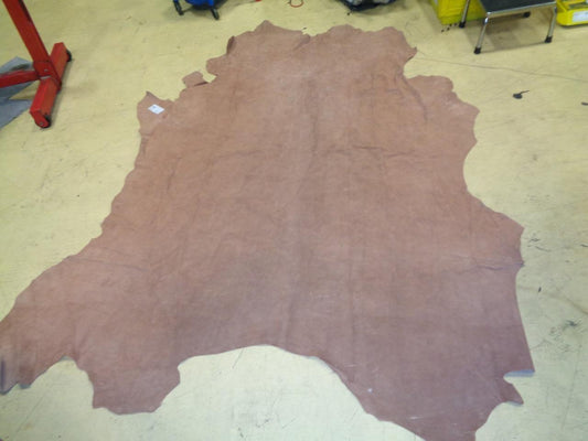 TAN LEATHER HIDE 43.48 SQUARE FEET/4.04 SQUARE METERS NEW N.2 SR