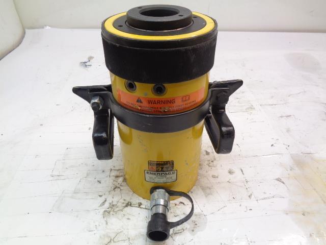 ENERPAC RCH606 HOLLOW PLUNGER HYDRAULIC CYLINDER 6" STROKE 60 TON CAP NEW B2