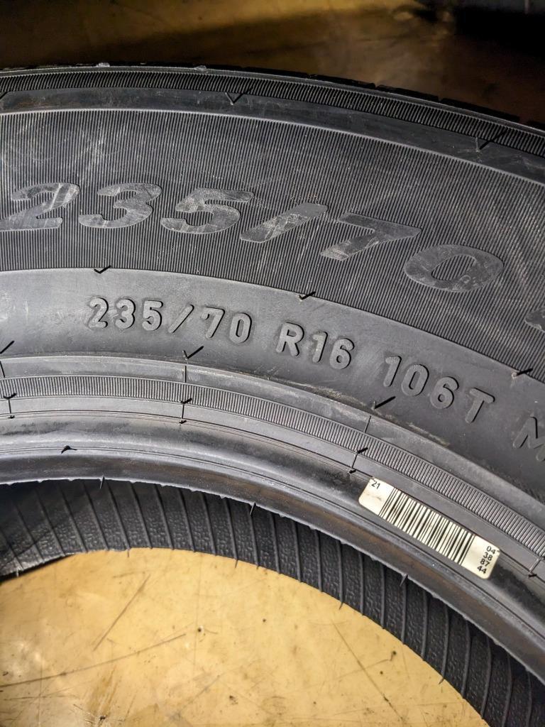 PIRELLI SCORPION STRADA  A/S P 235 70 16 106T SL TIRE 2797300 CQ2
