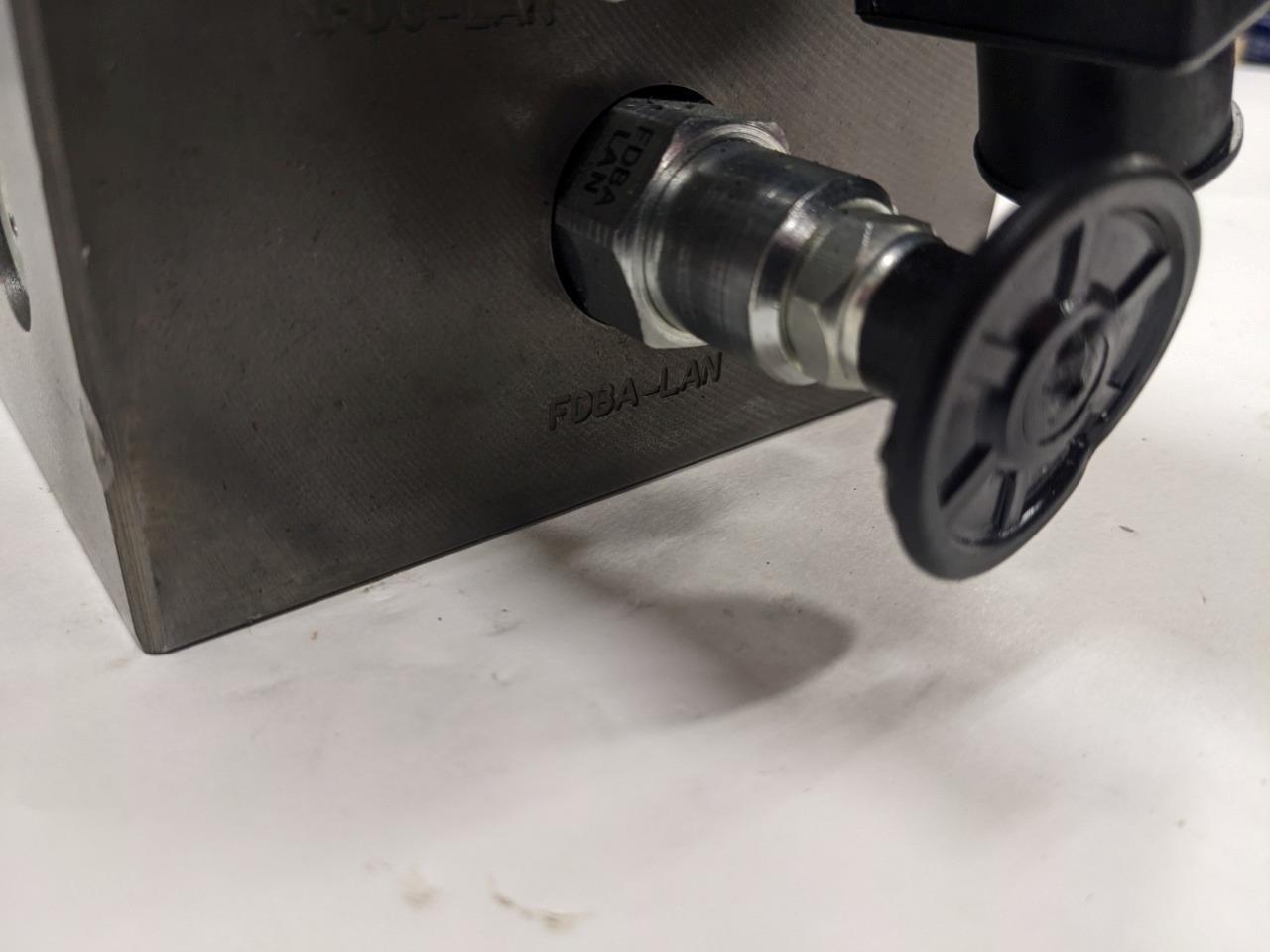 ATP HYDRAULIK AG MANIFOLD W/ VALVES IE98-A2 B511-035-G02QD2 BSRG6