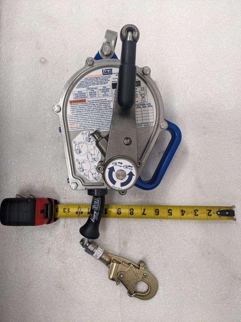 SALA Sealed-Blok 3400850 Self-Retracting Lifeline 30' 9m of 3/16" 5mm NEW H1