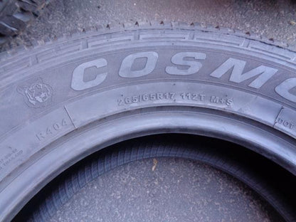 2 COSMO EL TIGRE A/T P 265 65 17 112T SL ALL TERRAIN TIRES I0086338 BQ3