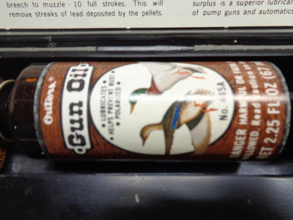 USED GENUINE VINTAGE OUTERS RIFLE AND SHOTGUN CLEANING KIT P-478 SR