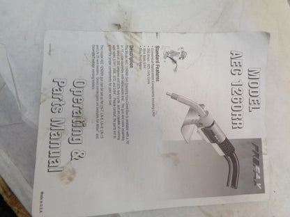 NEW PROFAX AEC 1260RR SELF SHIELDING FLUX-CORED WELDING GUN W/ OXOMATIC PLUG R30