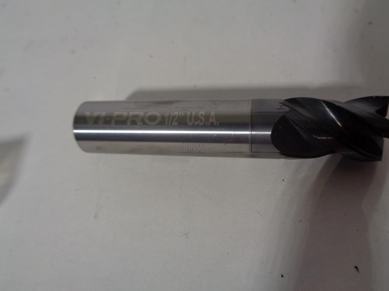 PIONEER 1/2 SE 4FL STUB VI W/FL ALCRO S/C MICROGRAIN END MILL C765017 NEW R29