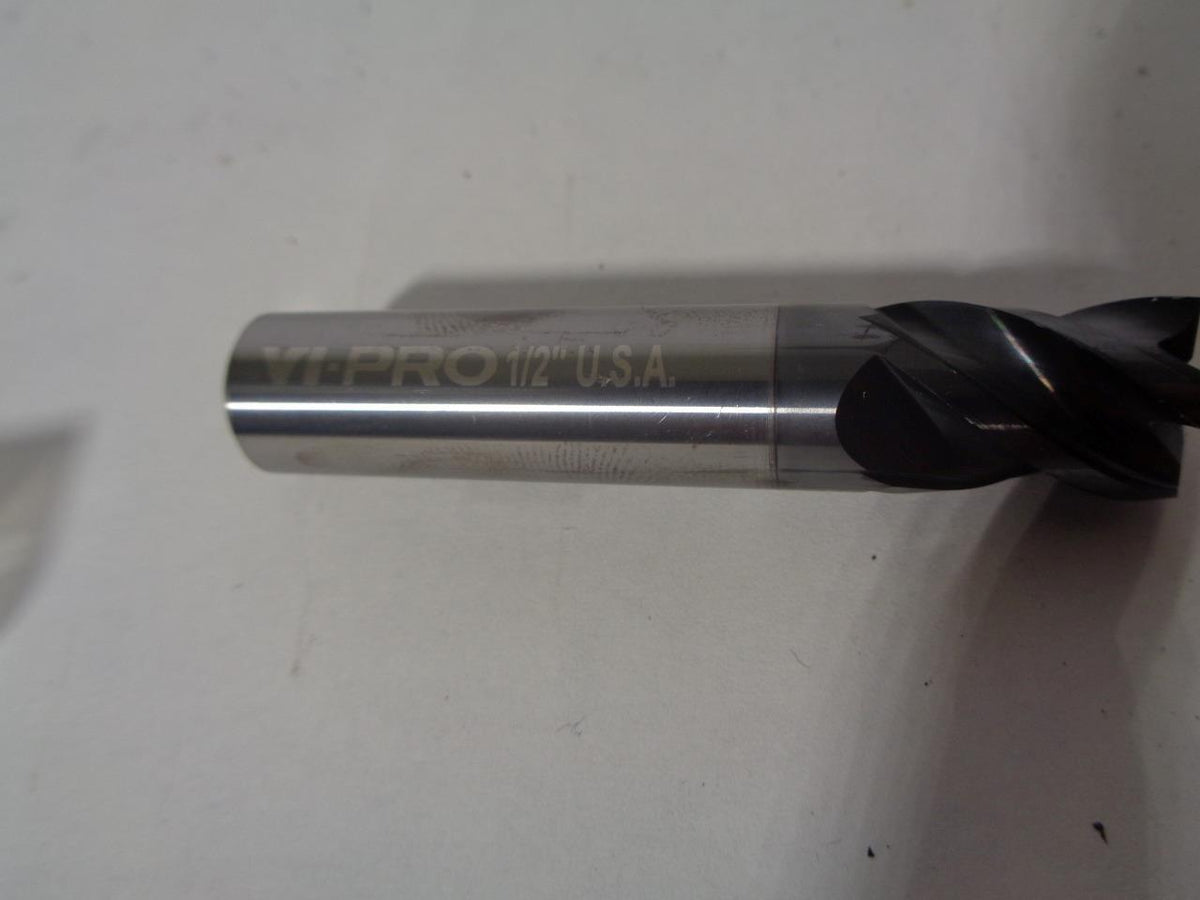 PIONEER 1/2 SE 4FL STUB VI W/FL ALCRO S/C MICROGRAIN END MILL C765017 NEW R29