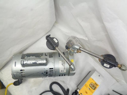 MARATHON MOTOR 5KC49RN0666X WITH GAST 0823-V2-G608NGX VACCUM PUMP 10 PSI NEW J1